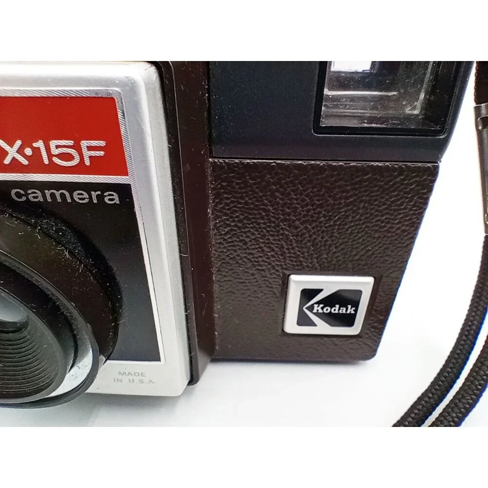 Kodak Instamatic Camera X-15F Vintage Untested 1970s With Strap For Parts